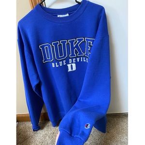 Men's Large Duke crew neck